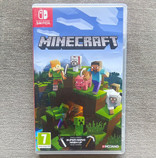 Minecraft Nintendo Switch Game Cartridge with Case PEGI 7 Multiplayer