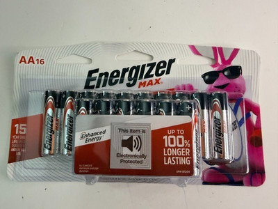 Energizer MAX AA Batteries 16pk Double A Alkaline Batteries #646