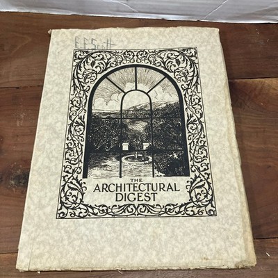 Architectural Digest Vol VI No 3 1927 California Architecture John C Brasfield