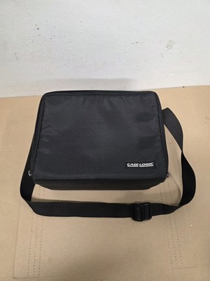 Vintage Case Logic 30 CD Black Carrying Case Storage Travel Tote Wall Mount
