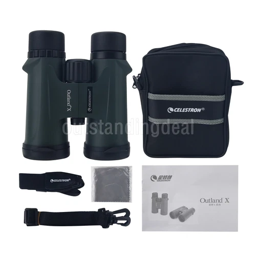 Outland X 8x42 Binoculars Waterproof Fogproof Roof Binoculars w/ BaK-4 Prisms