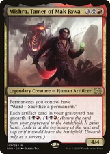 Mishra, Tamer of Mak Fawa (FOIL) x1 - MTG The Brothers' War BRO #217