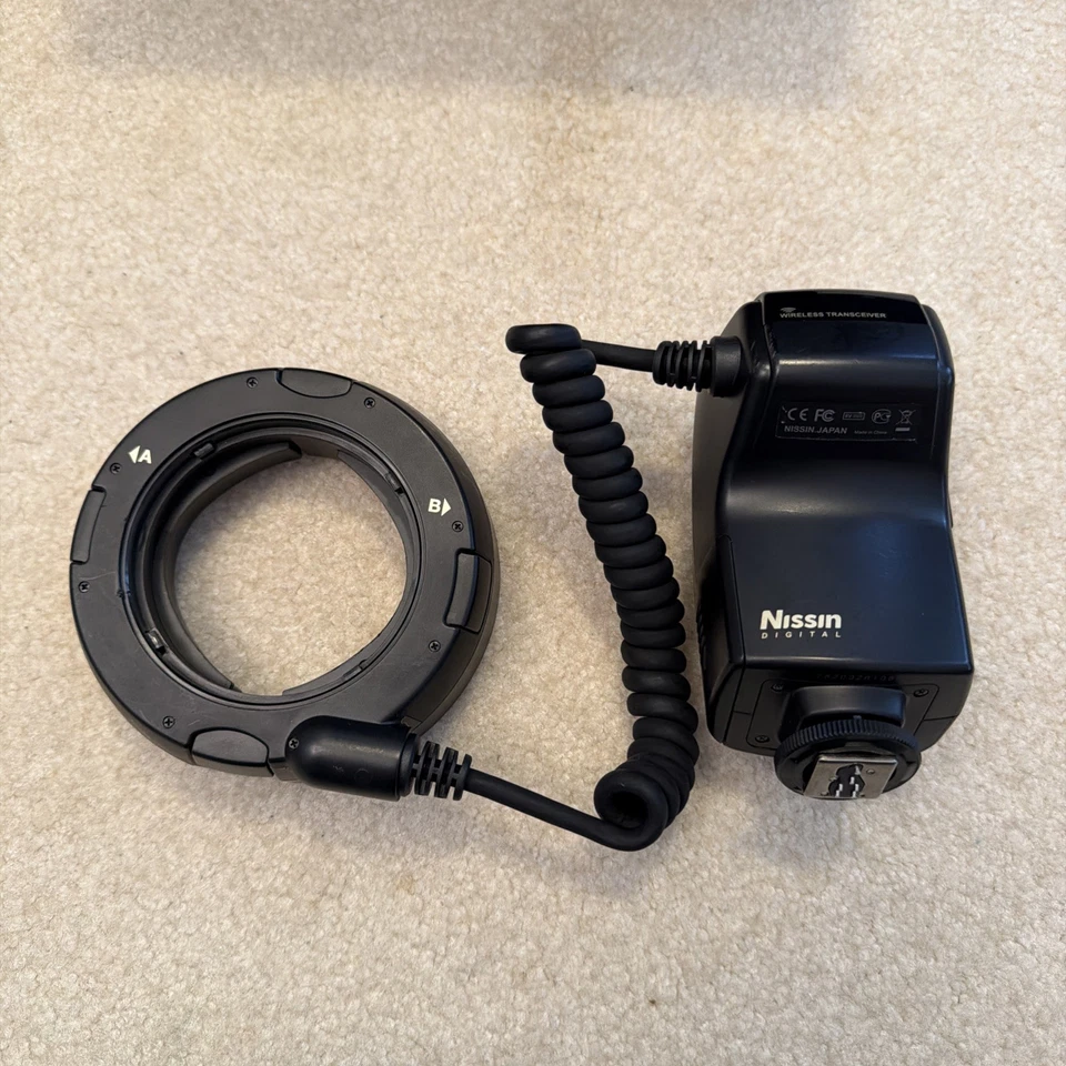 Nissin MF18 Macro Ring Light Flash for Canon Excellent - Image 3 of 4
