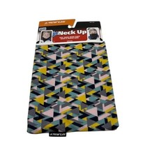 NWT Seirus Jr Neck Up Fleece Gaiter Kids Neck-up Windproof Geo Multicolor OS