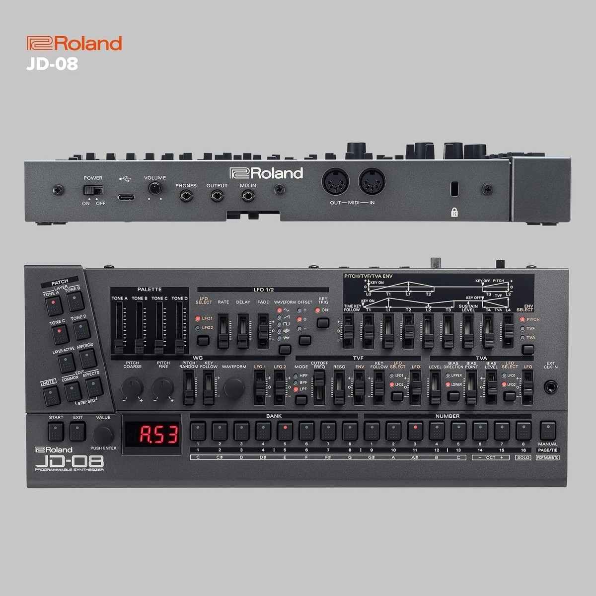 新品 roland JD-08 ローランド Boutique Amazon.com: Roland JD-08 Tabletop Sound Module Boutique