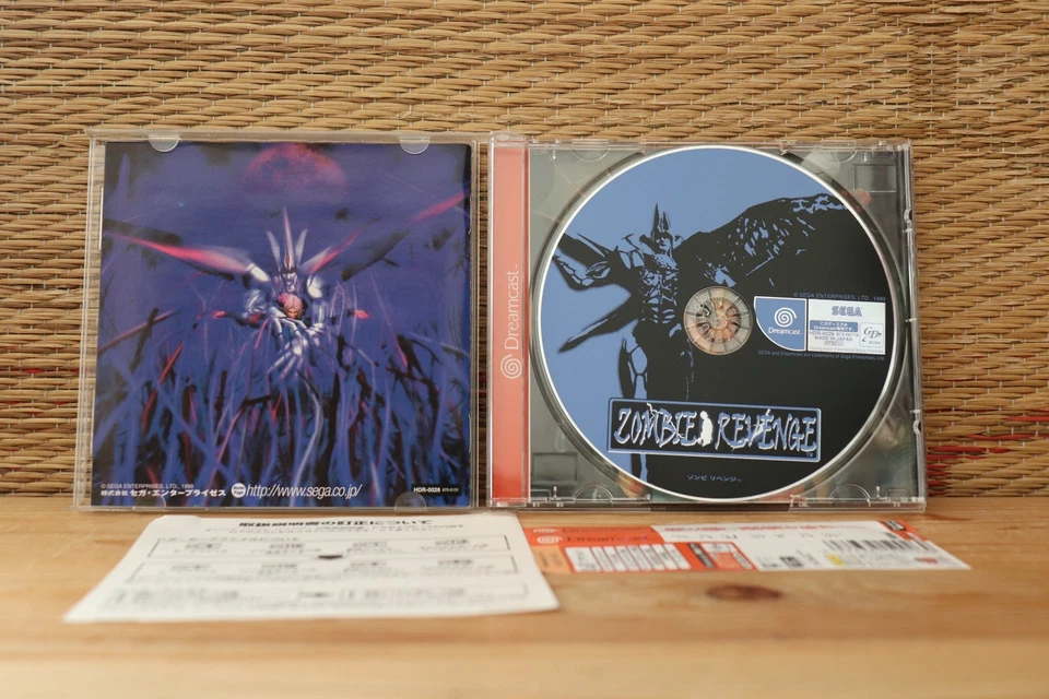 Zombie Revenge w/spine card memo Dreamcast DC Japan Very Good+ Condition! - Image 3 of 3
