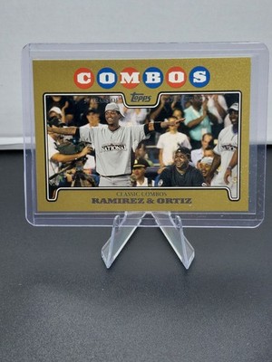 2008 Topps Updates Gold #d/2008 - Classic Combo David Ortiz, Hanley Ramirez...