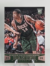 2013-14 Panini #194 Giannis Antetokounmpo RC Rookie Card. rookie card picture