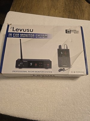 Levusu Pro UHF Dual Wireless in-Ear Monitor System with Earphone