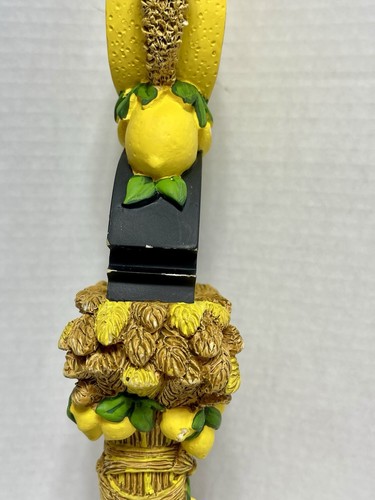 🔥 Preowned 12 Inch Tall Shock Top Lemon Shady 3D Beer Tap Handle🔥 - Picture 6 of 19