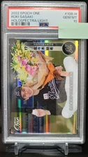 [Rare PSA10] 2022 Aki Sasaki Holo Spectra Light 1of871