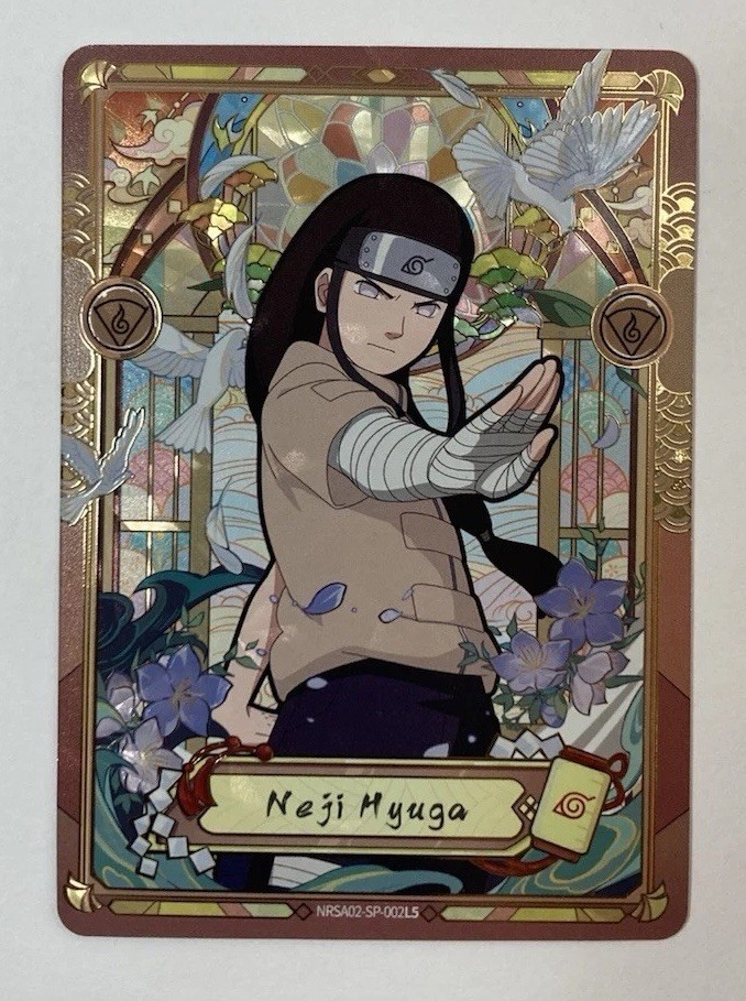 Near Mint Neji Hyuga #SP-002, Kayou Naruto CCG: Heaven Scroll