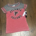 Atlanta Falcons Football Women’s Touch Alyssa Milano Stadium Sz Large Shirt NFL