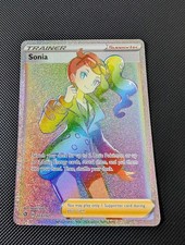 Sonia Rainbow Rare (203/192) Rebel Clash Pokemon Card - NM