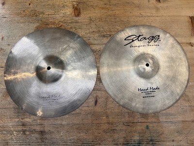14'' Stagg Dragon series Pro hand made Bronze14'' hi hats a Free Freight  