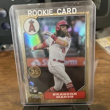 2022 Topps Chrome - 1987 Topps Baseball Brandon Marsh #87BC-18 (RC)