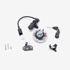 Lock Set Complete for LX500-N-E5 Ignition Key Switch Street Motorcycle Black