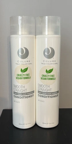 Colure True Color Care Smooth Straight Conditioner (2 pack deal) 10.1 oz