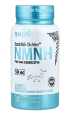 NUTR I - NMNH 50mg - 30 Capsules - Energy Support - Quercetin NAD+ Booster