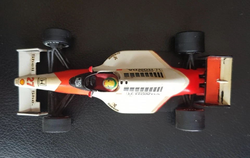 MCLAREN MP 4/5 HONDA V10 1990 AYRTON SENNA Minichamps/Lang 1:43 - Bild 3 von 4