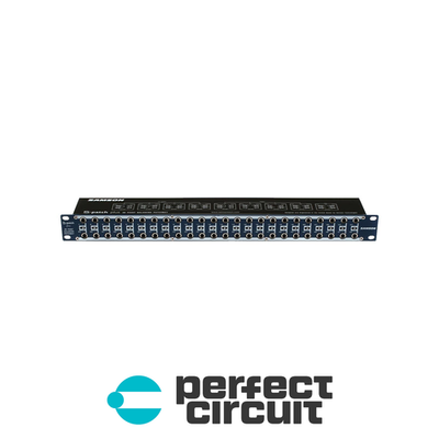 【未使用・全ch確認済】SAMSON S-Patch Plus TRSパッチベイ Samson S-Patch Plus Patch Bay with 8 Hosa 1/4 Inch Cables for sale
