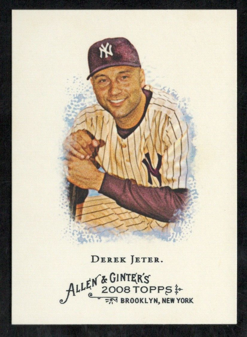 Derek Jeter 2008 Topps Allen and Ginter #120 Baseball Card