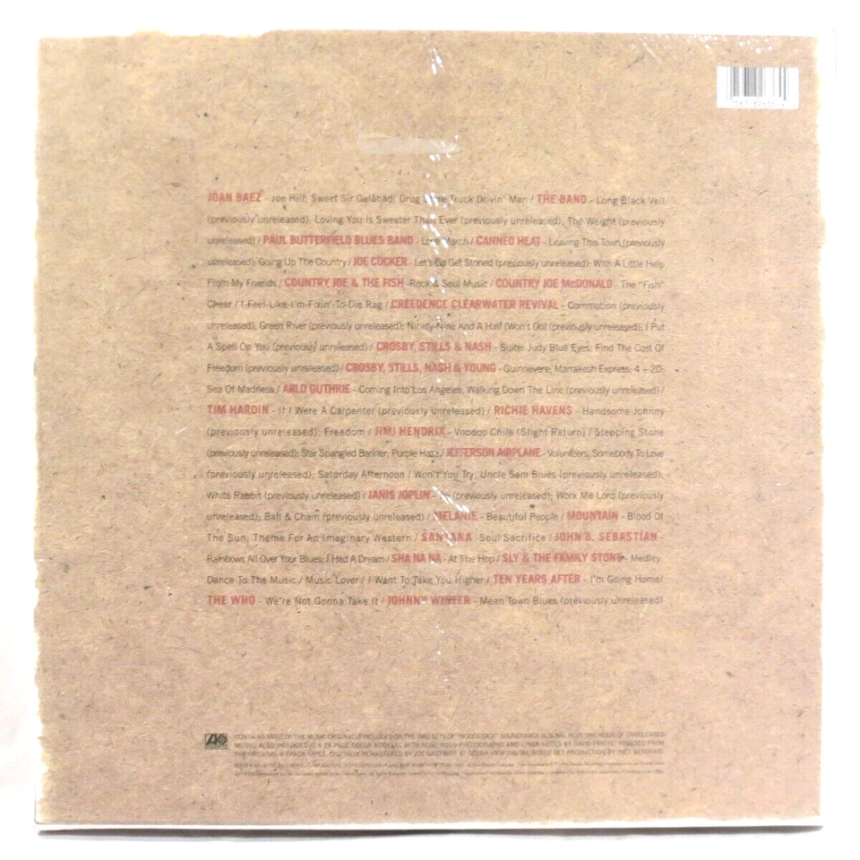 VARIOUS - Woodstock: 25th Anniversary Collection US 4 x Cassette box SEALED - Image 2 of 2