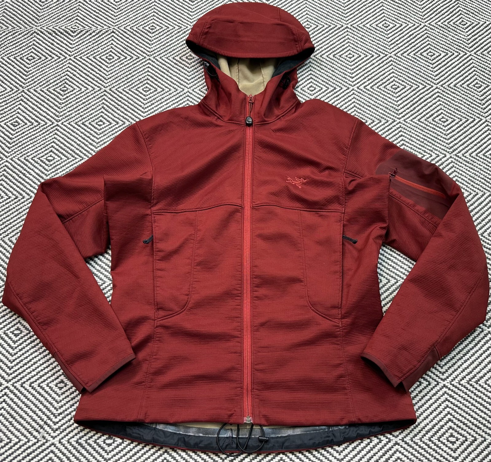 Arc'teryx Gamma MX Hoody Soft Shell Wine Women's Size S