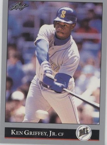 1990 Leaf KEN GRIFFEY JR KSA 9.5 NGM Gem Mint All Star MVP Card