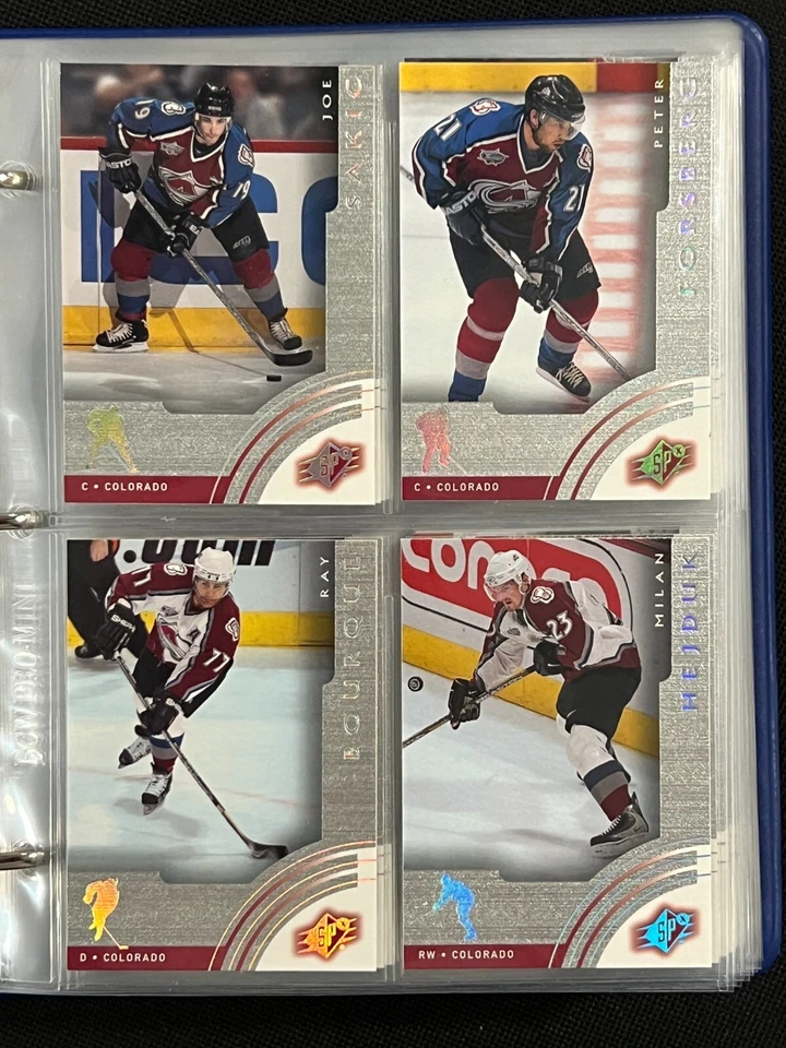 2001-02 SPx Hockey Complete Base Set w/SP's (1-151) & Hockey Treasures Inserts - Image 2 of 4