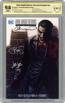 Dark Knight Returns The Last Crusade 1B Bermejo 1:10 CBCS 9.8 SS 2016