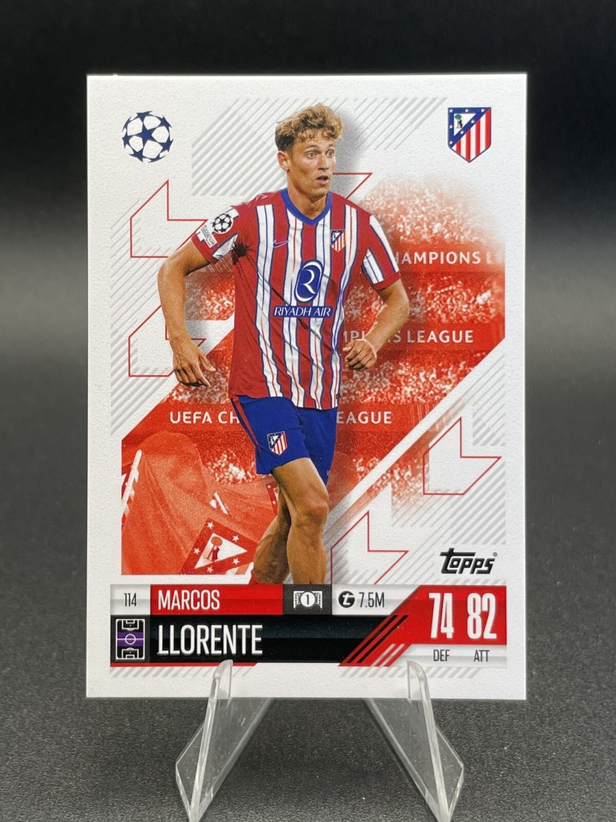 Marcos Llorente Match Attax 2024/2025 Atletico Madrid 24/25 Topps