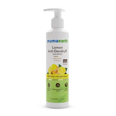 Mamaearth Lemon Anti-Dandruff Shampoo with Lemon & Ginger