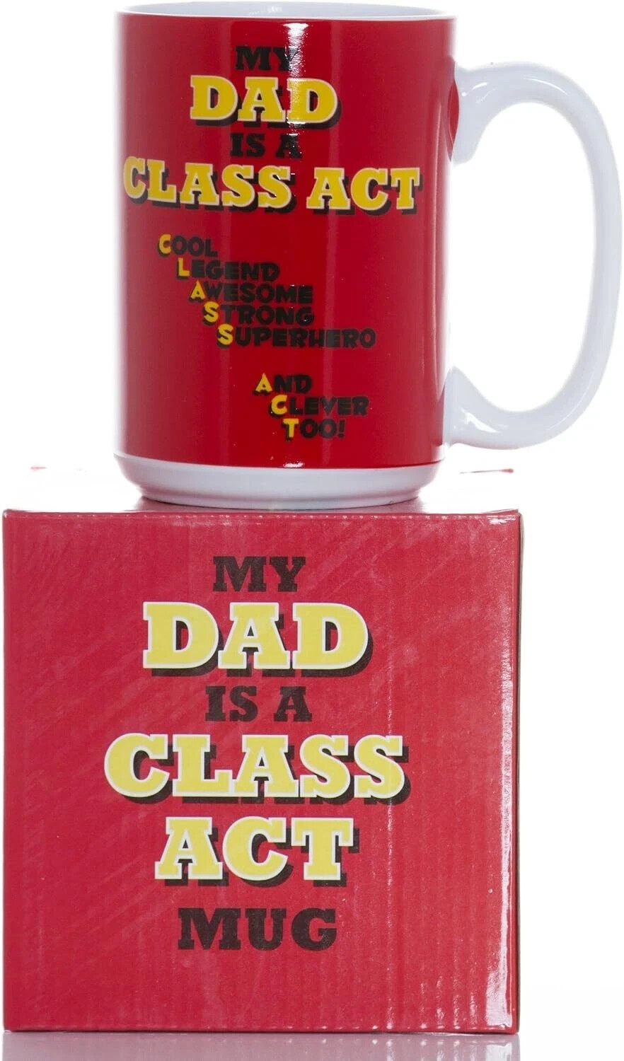 Father's Day Mug My Dad Is A Class Act Boxer Mug Special Gift For Dad Birthday