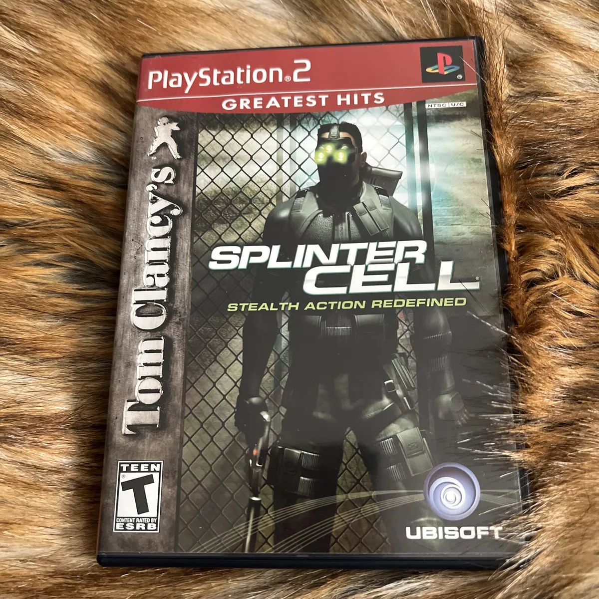 Splinter Cell Playstation 2 PS2 Video Game Complete Tested Registration  Card