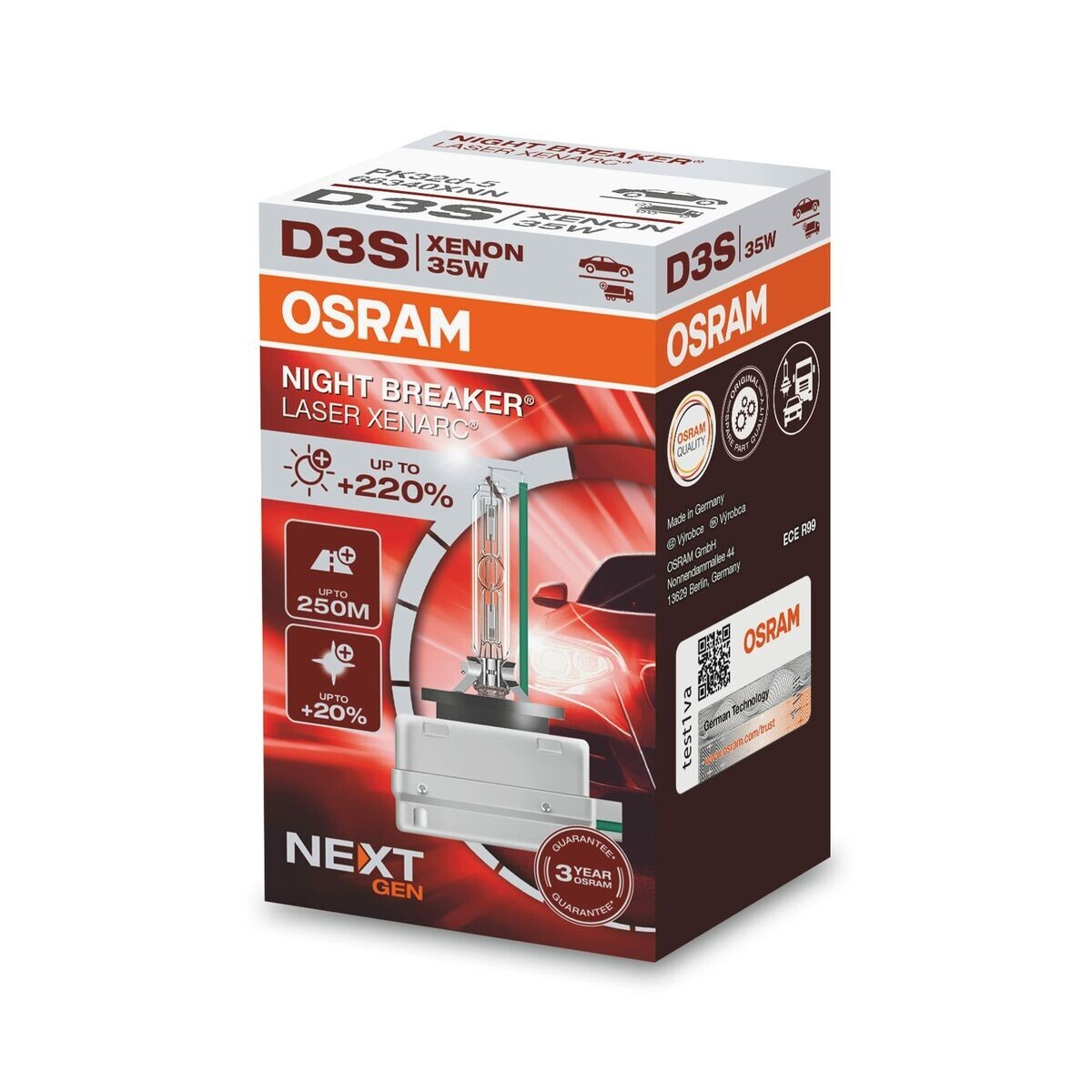 Lampadina per Auto Osram Nightbreaker D3S 35 W Xeno (1 Unit�)