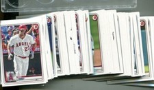 2020 BOWMAN BASEBALL BASE PAPER 100 CARD SET LOT OF 5 LUIS ROBERT ROOKIE