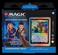 Magic Mazzo Commander Timey Wimey Doctor Who Universes Beyond Inglese Sigillato