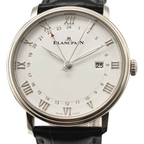 Blancpain — BLANCPAIN  -  Villeret GMT Date in Stainless Steel