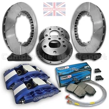 TO FIT FORD TRANSIT CUSTOM - FRONT 18" BIG BRAKE KIT - 6 POT CALIPERS