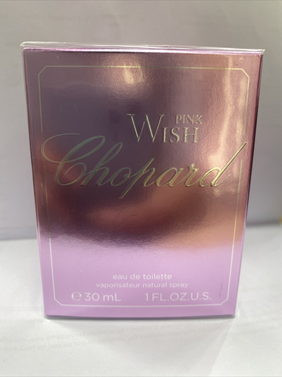 Chopard Pink Wish Eau De Toilette 30ml, Full Bottle, Sealed Box