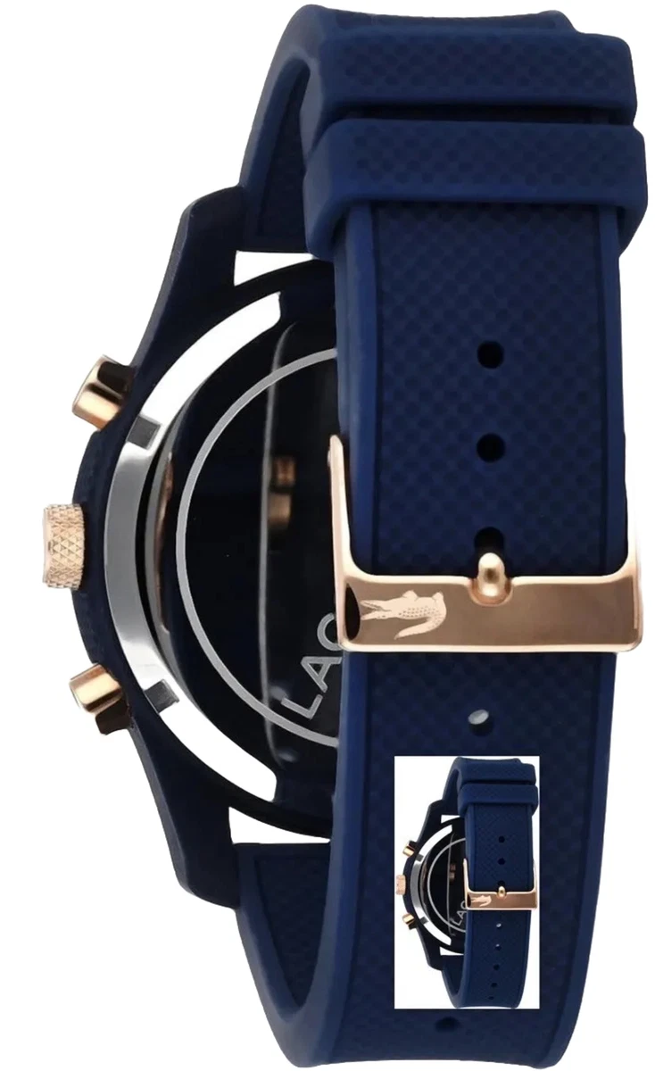 New Lacoste 12.12 Chronograph Men s Watch Blue eBay