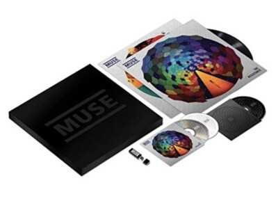 Muse ‎– The Resistance Vinyl Box Set Limited Vinyl CD USB Drive