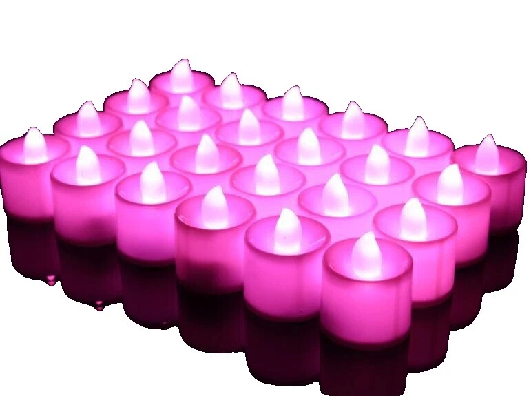 Los titulares de Boda Vela sin llama/LED