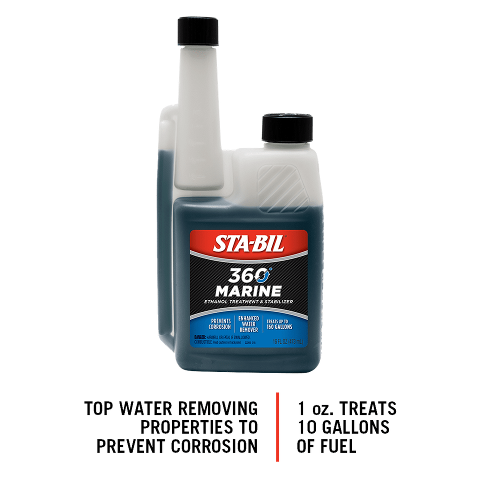 STABIL 360 Marine Ethanol Treatment & Fuel Stabilizer Treats 160