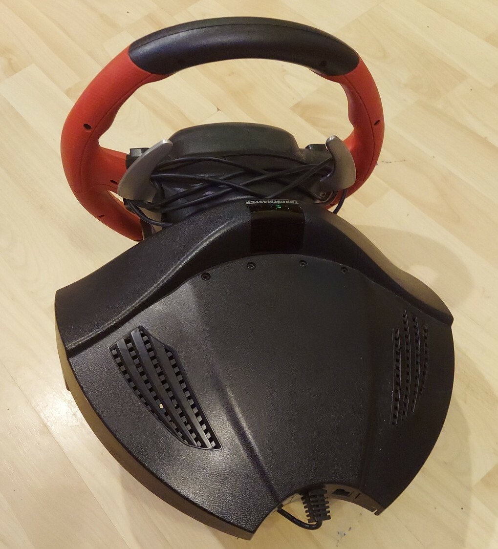 THRUSTMASTER FERRARI 458 SPIDER RACING WHEEL FOR ORIGINAL XBOX | eBay