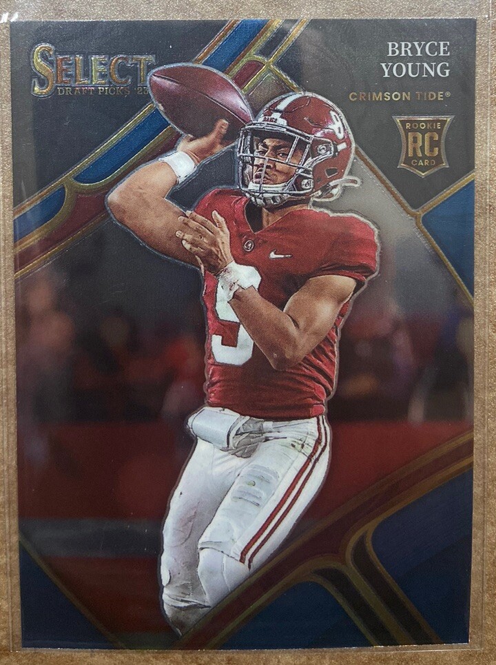 2023 Panini Select Draft Picks - Field Level Blue #101 Bryce Young (RC) ALABAMA