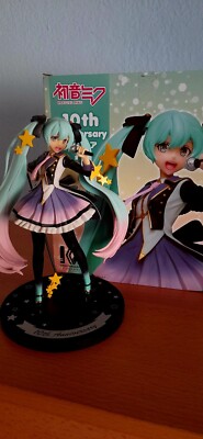 Hatsune Miku 10th Anniversary Figur TAITO