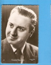 Claude DAUPHIN carte  postale vintage CINEMA  Ed. EPI  ph  Erpe Nice