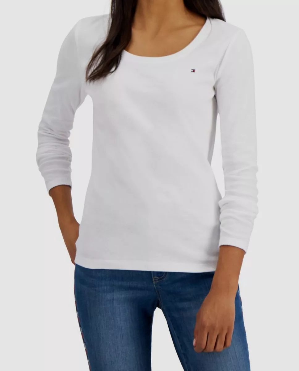 Tommy hilfiger women's 2025 long sleeve t shirt